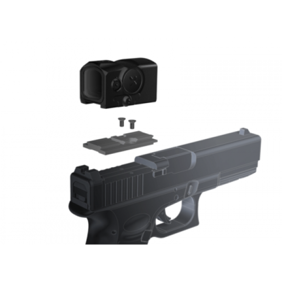 Adapter, Acro Red Dot-hoz CZ P-10 C OR pisztolyokra